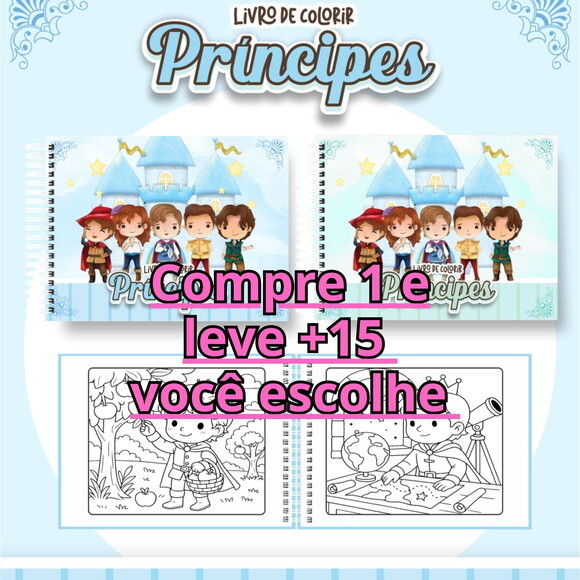 Arquivo Digital Livro de Colorir Principies #7129