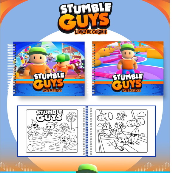Arquivo Digital Livro de Colorir Stumble Guys #6880