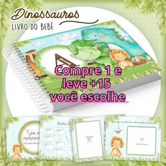 Arquivo Digital Livro do Bebê Dinossauro #925