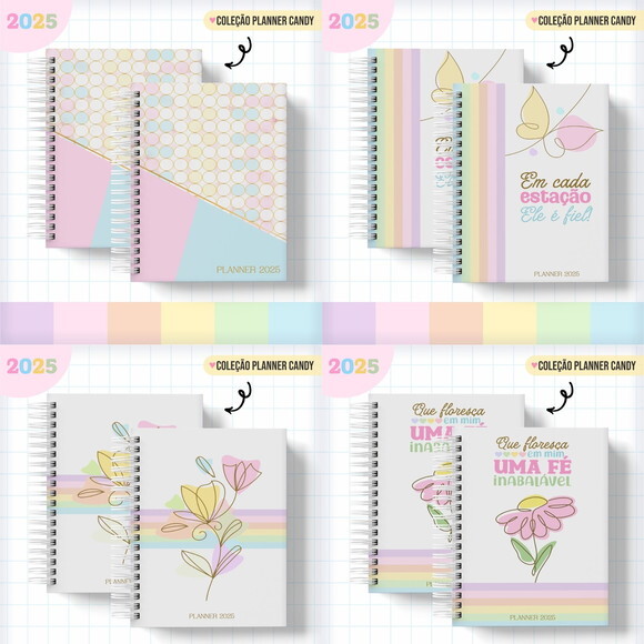 Arquivo Digital Planner Candy 2025 #6042