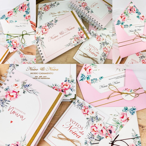 Arquivo Digital Planner da Noiva #3625