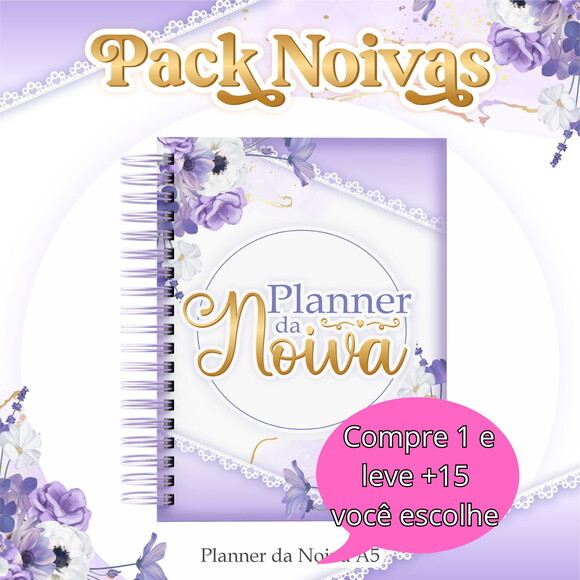 Arquivo Digital Planner da Noiva #4618