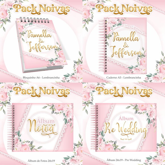 Arquivo Digital Planner da Noiva #4617