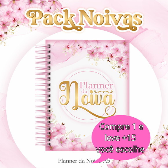Arquivo Digital Planner da Noiva #4619