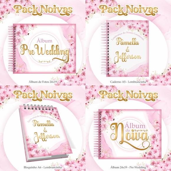 Arquivo Digital Planner da Noiva #4619