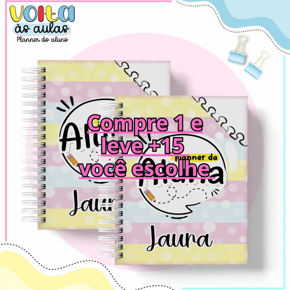 Arquivo Digital Planner do Estudante #6324