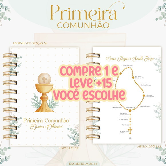 Arquivo Digital Primeira Comunhão Menino #7450
