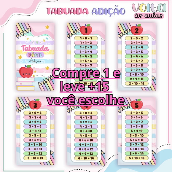 Arquivo Digital Tabuada #6326