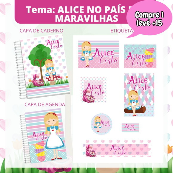Arquivo Digital Volta às Aulas Alice #3637