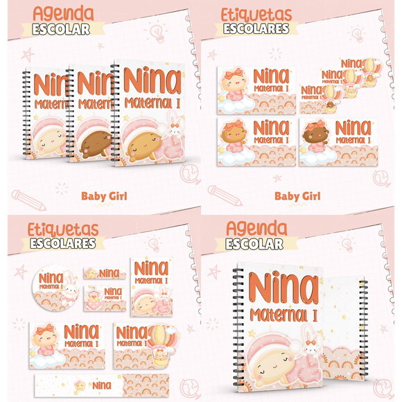 Arquivo Digital Volta Ás Aulas Baby Girl #7614