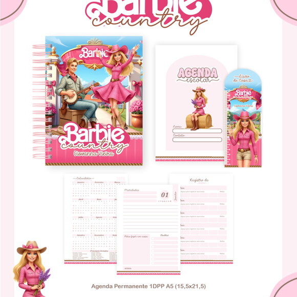 Arquivo Digital Volta Ás Aulas Barbie Country 2026 #7532