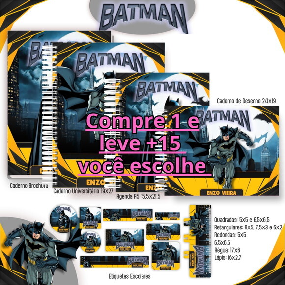 Arquivo Digital Volta Ás Aulas Batman #6289