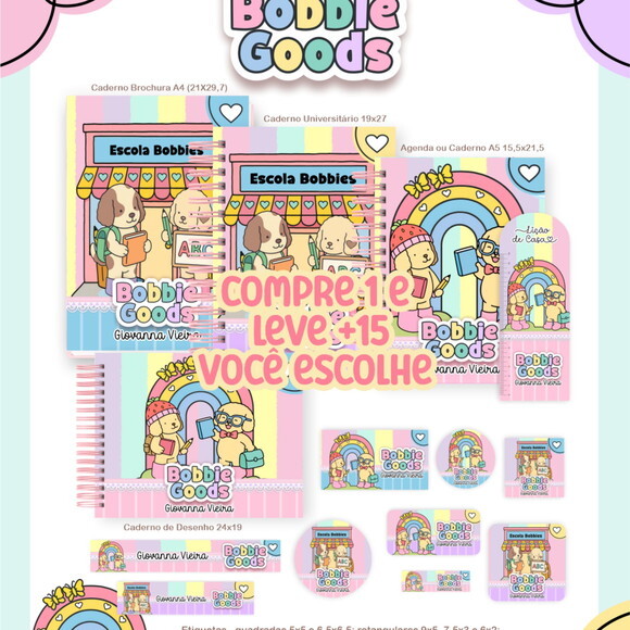 Arquivo Digital Volta Ás Aulas Bobbie Goods 2026 #6255