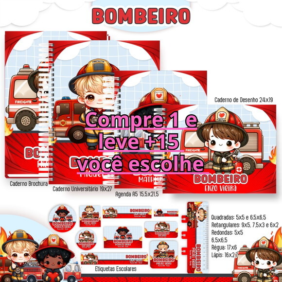 Arquivo Digital Volta Ás Aulas Bombeiro #6282