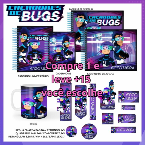Arquivo Digital Volta Ás Aulas Caçadores de Bug #3617