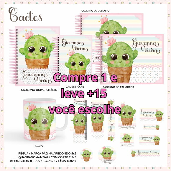 Arquivo Digital Volta Ás Aulas Cactos #3614