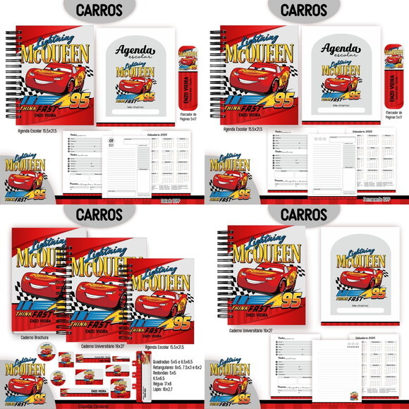 Arquivo Digital Volta Ás Aulas Carros Disney 2025 #6265