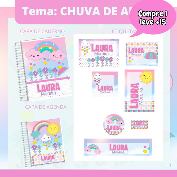 Arquivo Digital Volta às Aulas Chuva de Amor #3646
