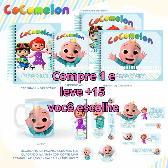 Arquivo Digital Volta Ás Aulas Cocomelon #3618