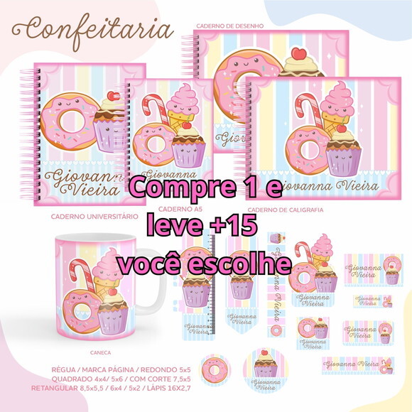 Arquivo Digital Volta Ás Aulas Confeitaria #3621