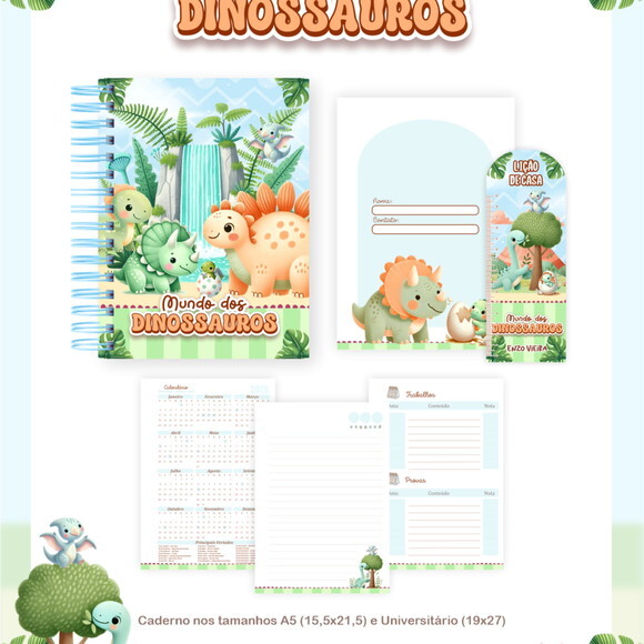 Arquivo Digital Volta Ás Aulas Dinossauro 2026 #7596