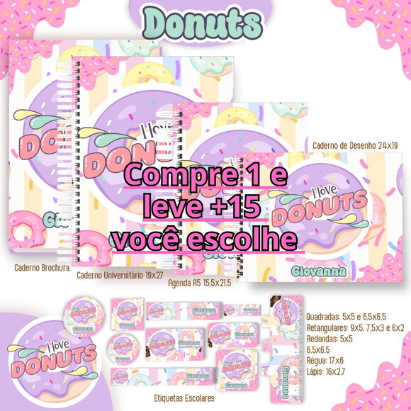 Arquivo Digital Volta Ás Aulas Donuts #4654