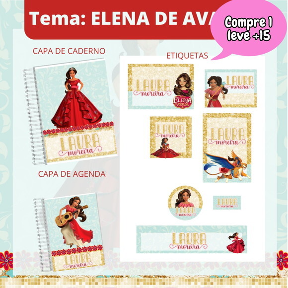 Arquivo Digital Volta às Aulas Elena de Avalor #3649