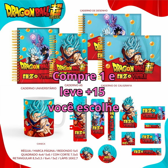 Arquivo Digital Volta Ás Aulas Dragon Ball #5556