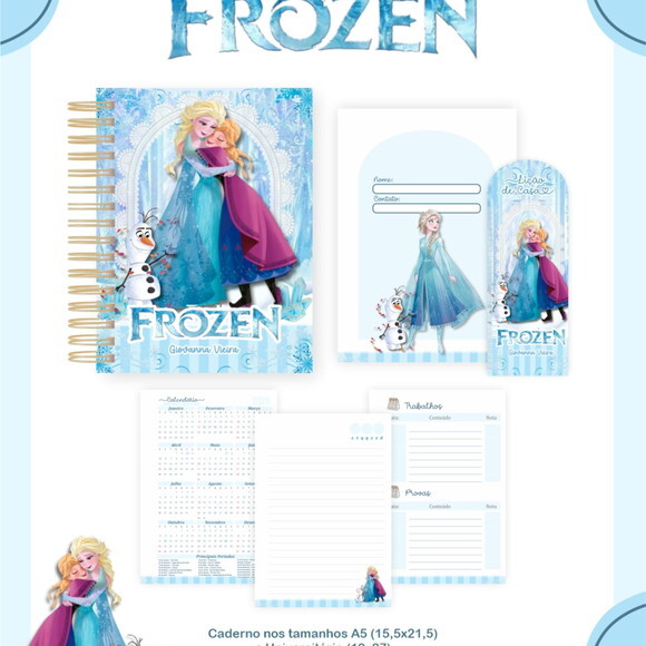Arquivo Digital Volta Ás Aulas Frozen 2026 #7420
