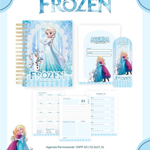 Arquivo Digital Volta Ás Aulas Frozen 2026 #7420