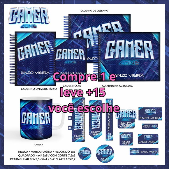 Arquivo Digital Volta Ás Aulas Gamer Zone #5517