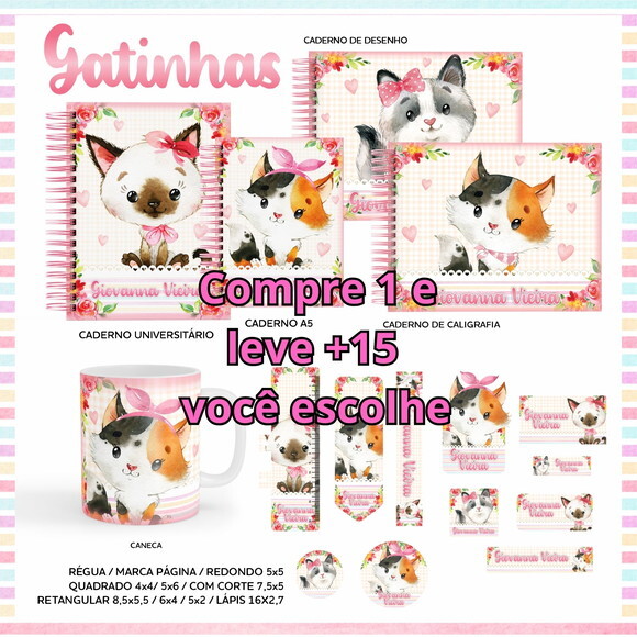 Arquivo Digital Volta Ás Aulas Gatinhas #5518