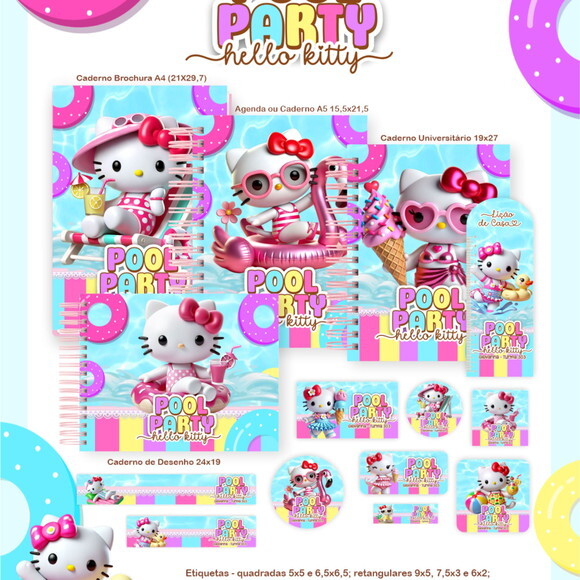 Arquivo Digital Volta Ás Aulas Hello Kitty 2026 #7524