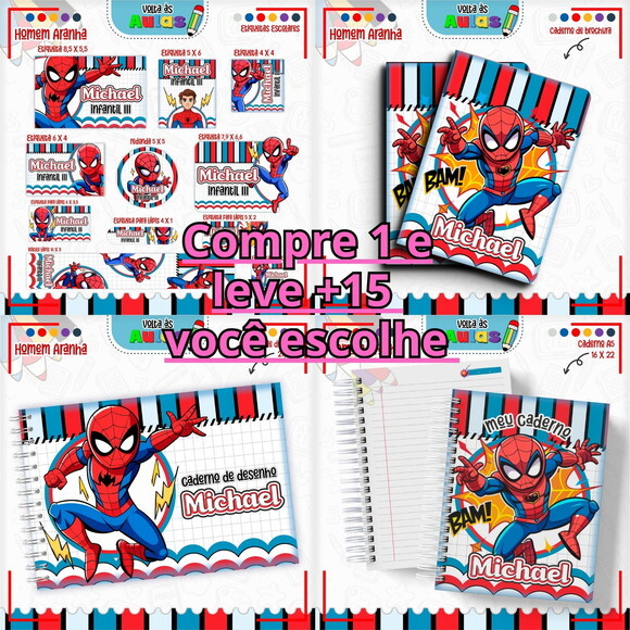 Arquivo Digital Volta Ás Aulas Homem Aranha #1968