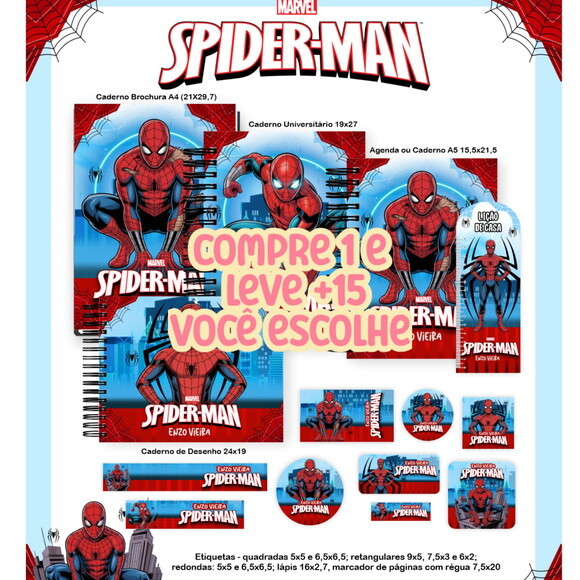 Arquivo Digital Volta Ás Aulas Homem Aranha 2026 #7603