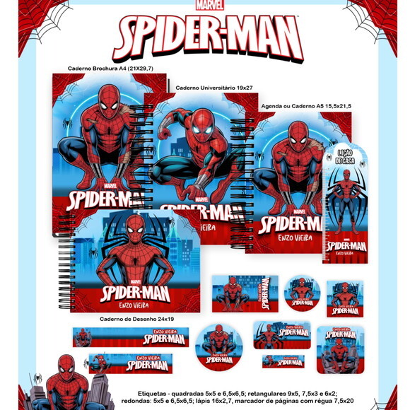 Arquivo Digital Volta Ás Aulas Homem Aranha 2026 #7603