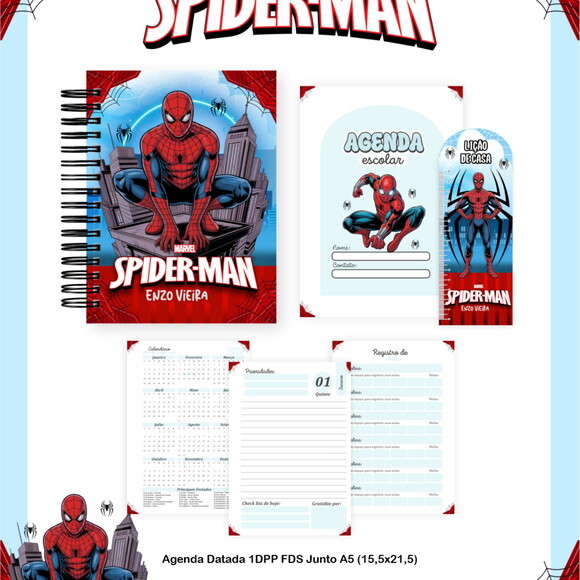 Arquivo Digital Volta Ás Aulas Homem Aranha 2026 #7603