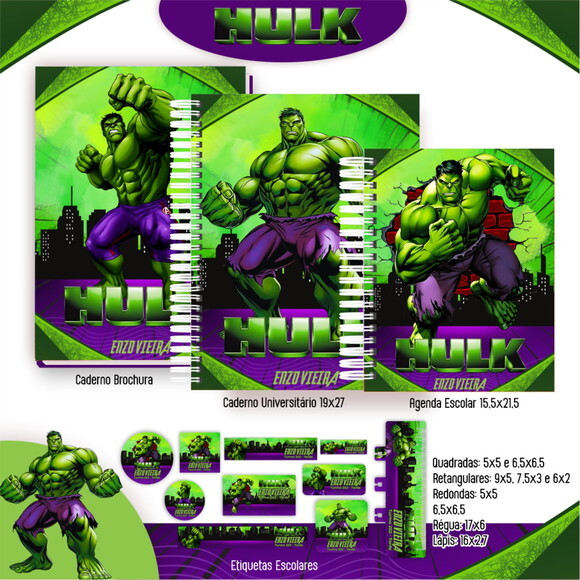 Arquivo Digital Volta Ás Aulas Hulk #5433