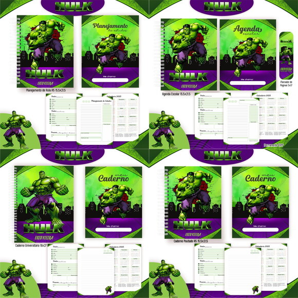 Arquivo Digital Volta Ás Aulas Hulk #5433