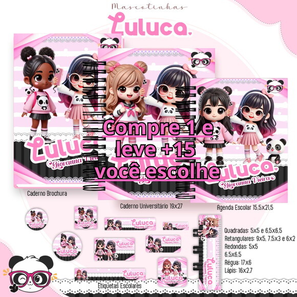 Arquivo Digital Volta Ás Aulas Luluca #1377