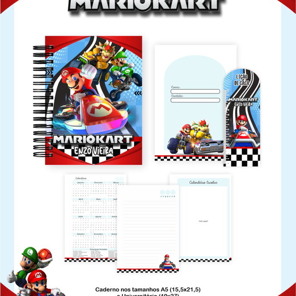 Arquivo Digital Volta Ás Aulas Mario Kart 2026 #7526