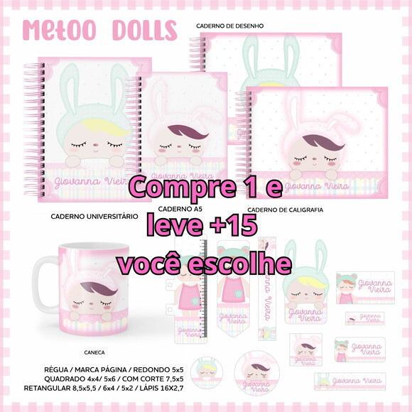Arquivo Digital Volta Ás Aulas Metoo Dolls #5505