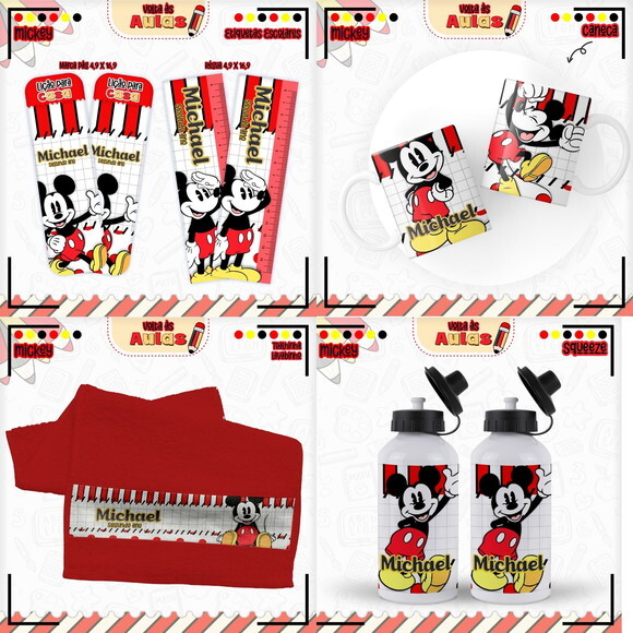 Arquivo Digital Volta Ás Aulas Mickey #1973