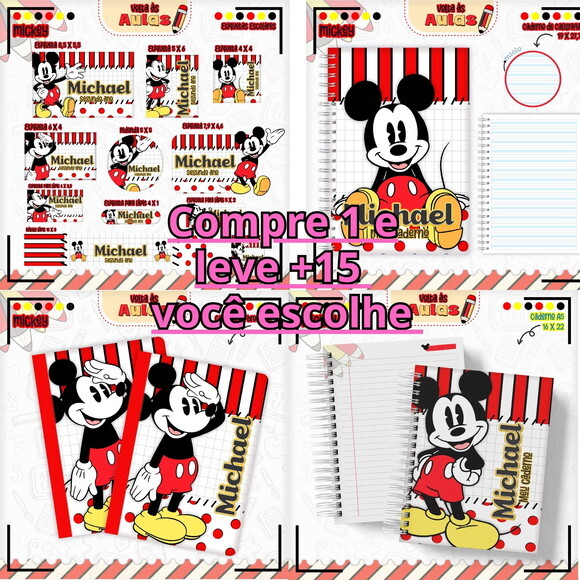 Arquivo Digital Volta Ás Aulas Mickey #1973