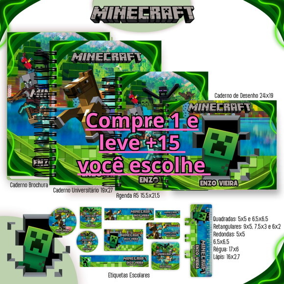 Arquivo Digital Volta Ás Aulas Minecraft #4656
