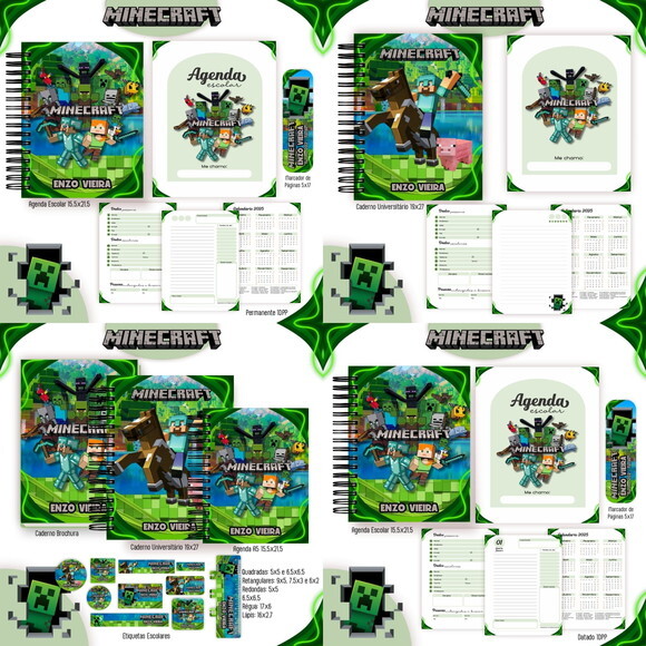 Arquivo Digital Volta Ás Aulas Minecraft #4656