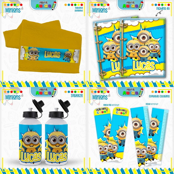 Arquivo Digital Volta Ás Aulas Minion #1971