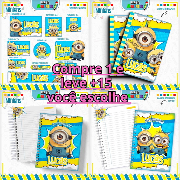 Arquivo Digital Volta Ás Aulas Minion #1971