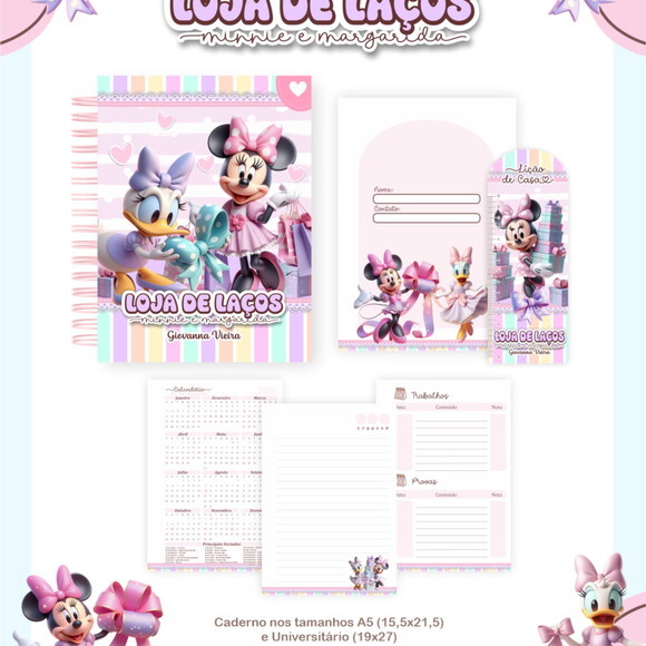 Arquivo Digital Volta Ás Aulas Minnie 2026 #7595