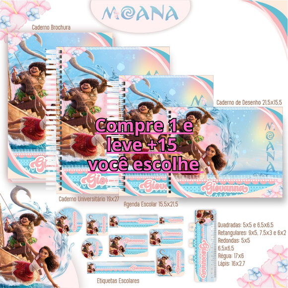 Arquivo Digital Volta Ás Aulas Moana 2 #6002